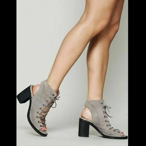 Free People Shoes - Free People Jeffrey Campbell Minimal Lace-Up Heels